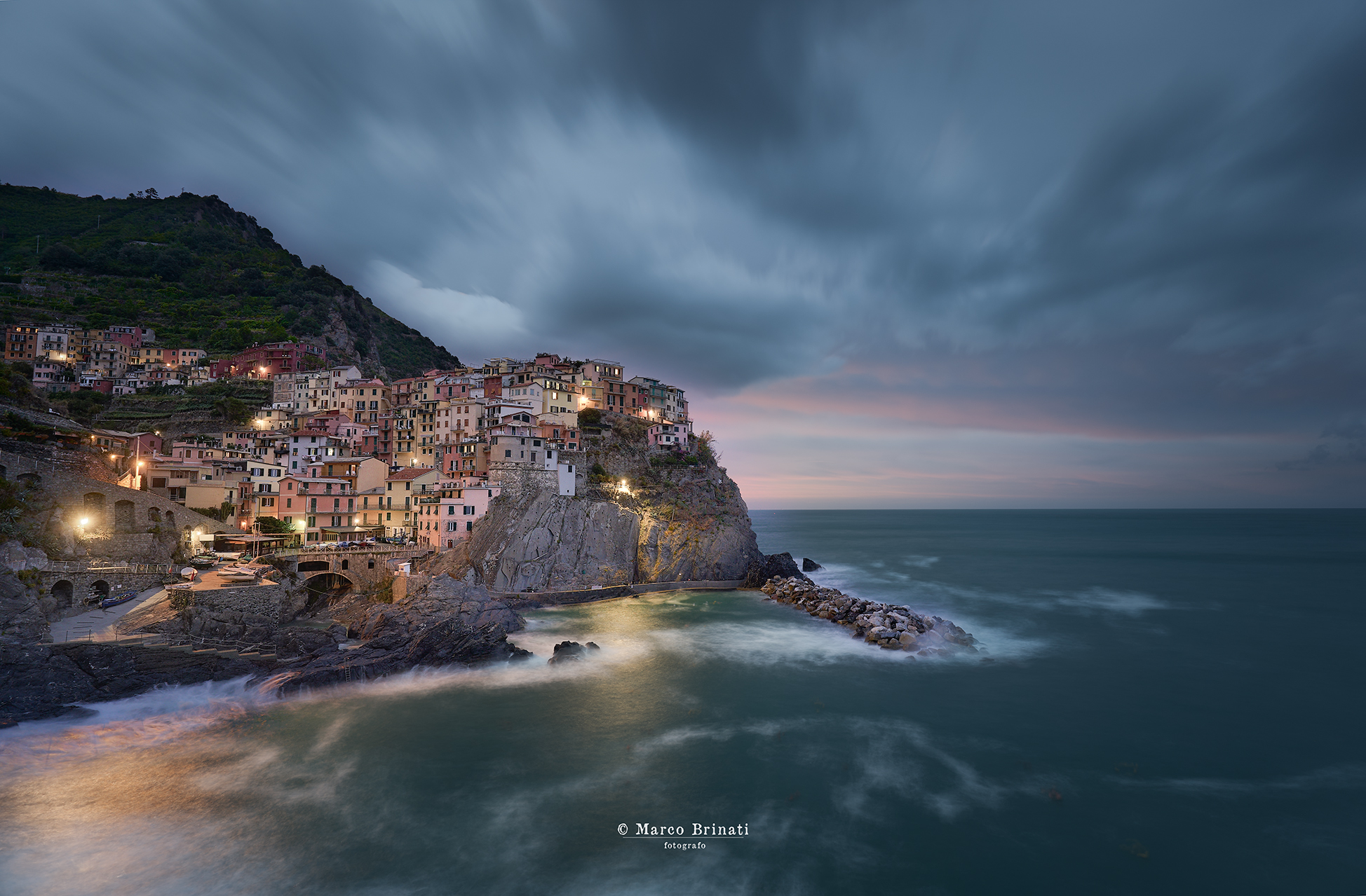 Alba a Manarola