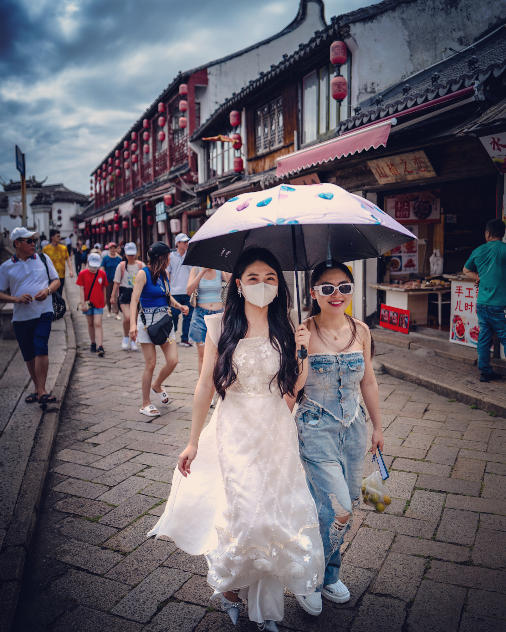 Walking in the province of Shanghai