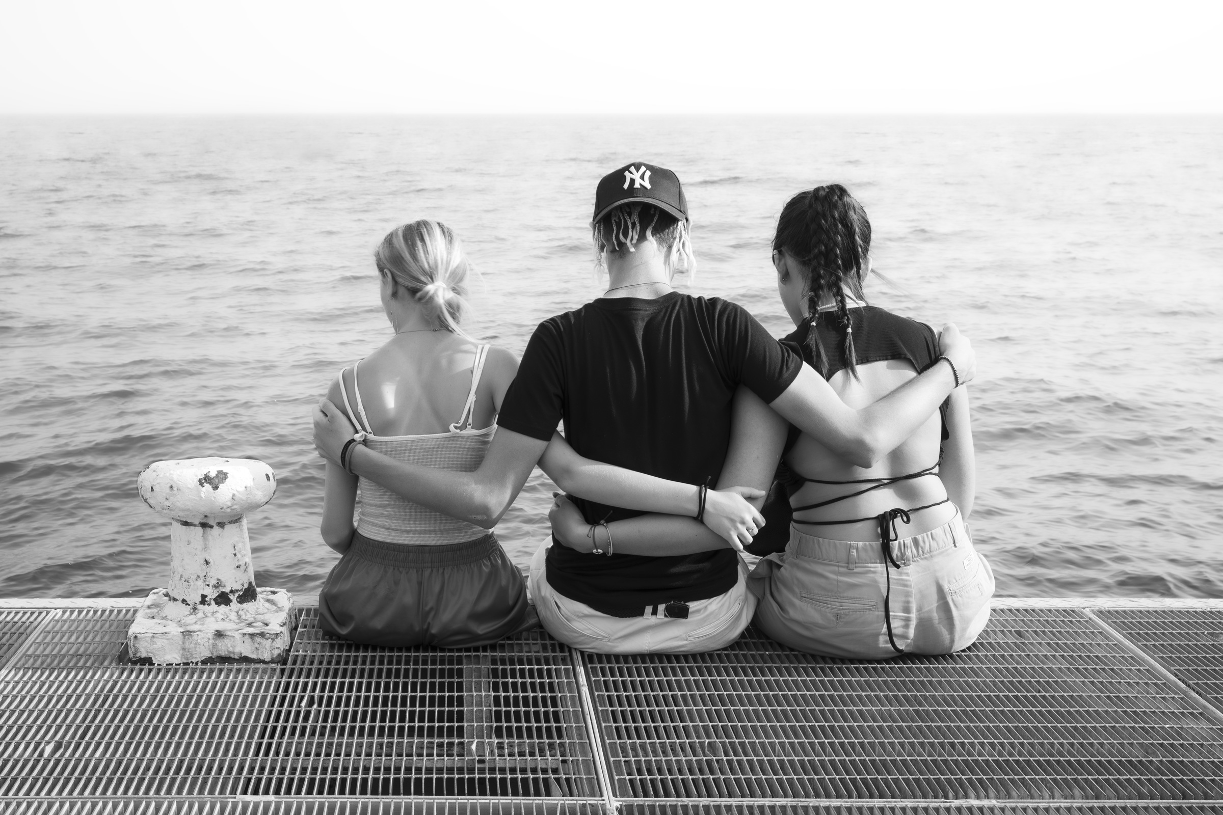 Contemplando il mare