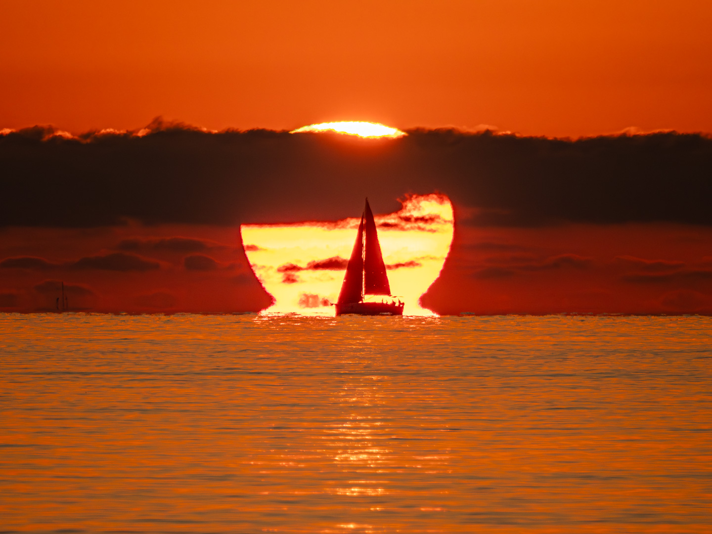 The embrace of the sun