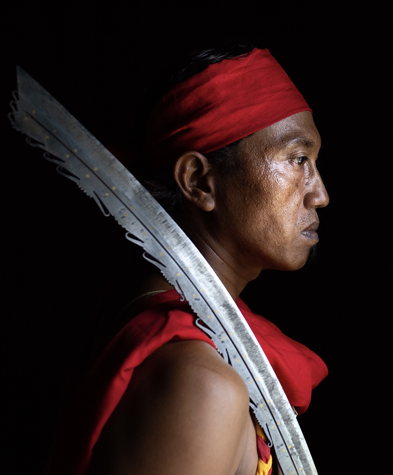 Dajak tribe..
