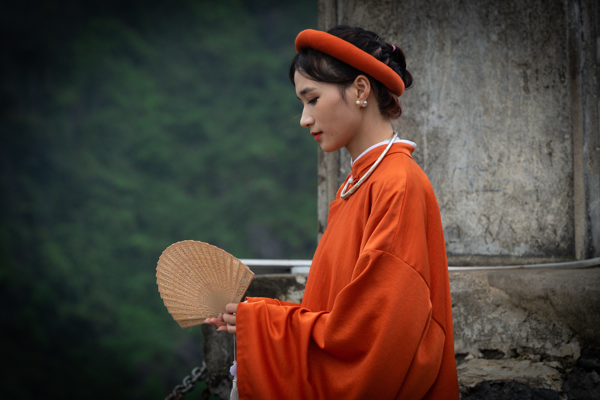 The girl from Ninh binh