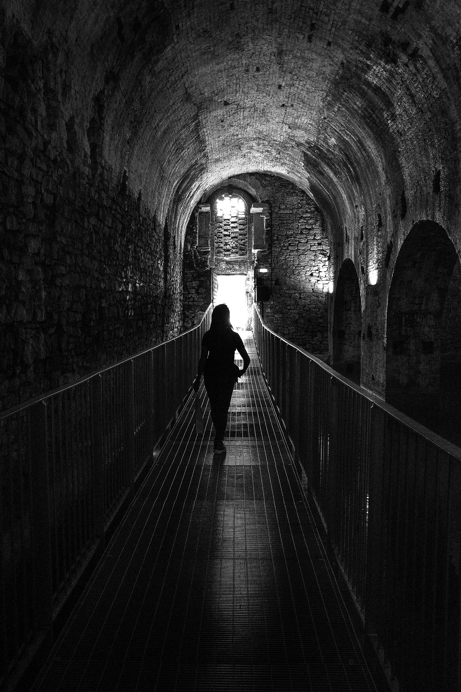 Exit from the Cistern of Monte San Savino