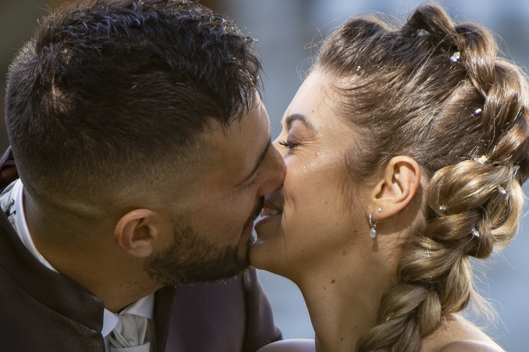 A kiss, it's forever.