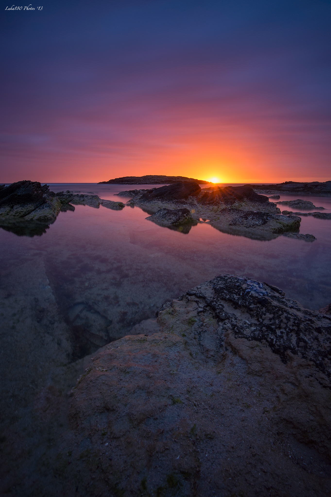 Tramonto a Is Arutas