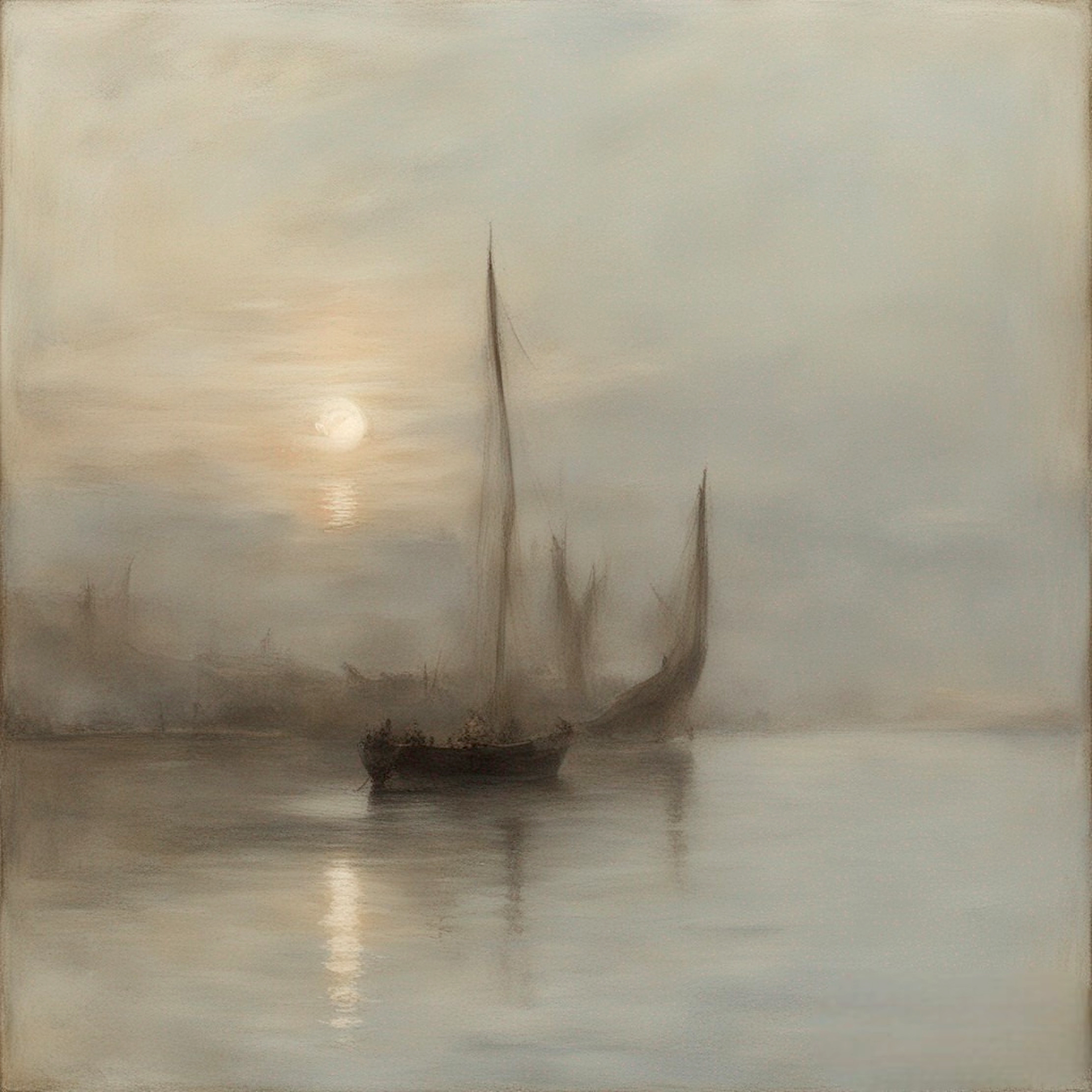 Sunrise over the lake