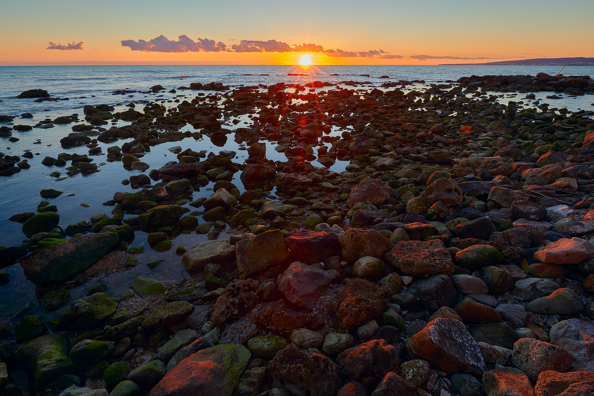 Sunset in Santa Severa