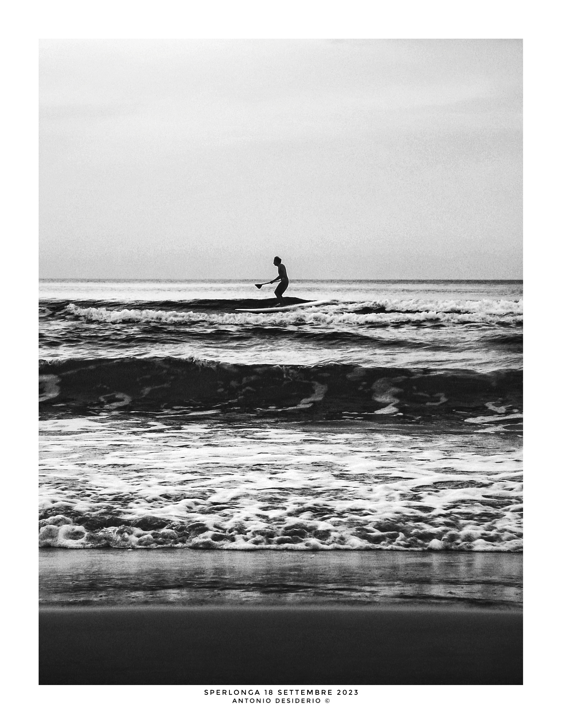 La in mezzo al mar....