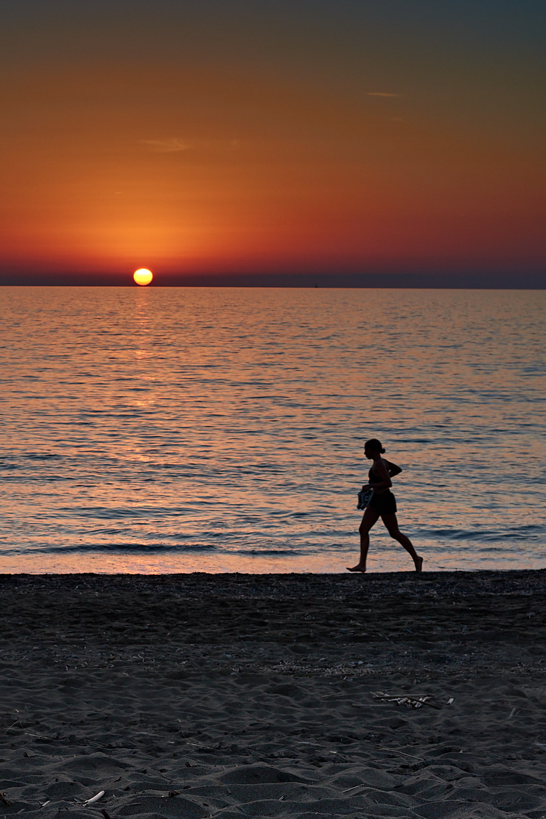 la ragazza che corre