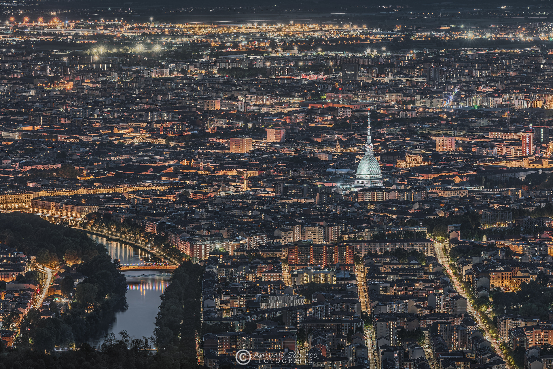 Torino dalla Collina di Superga