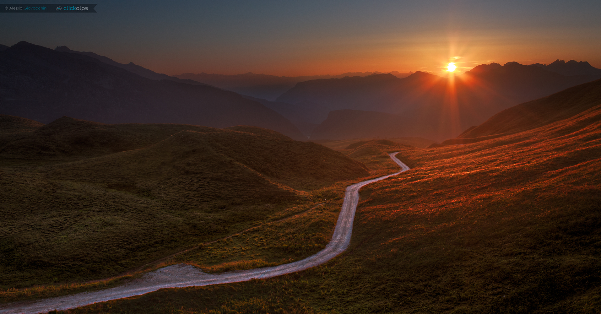 On the way to sunset