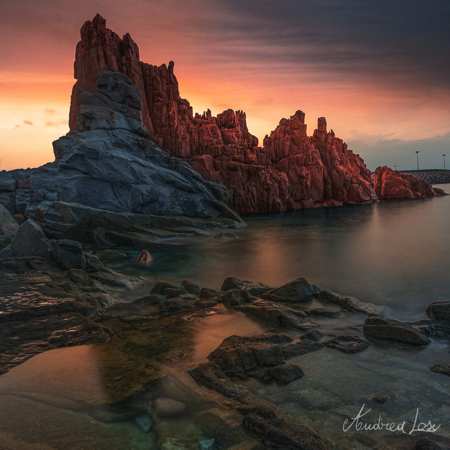 The Red Rocks of Arbatax
