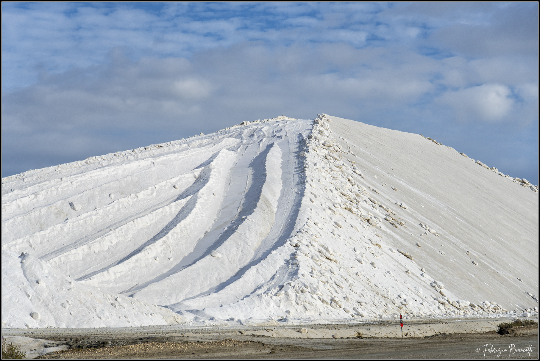 Ski slope of... Salt