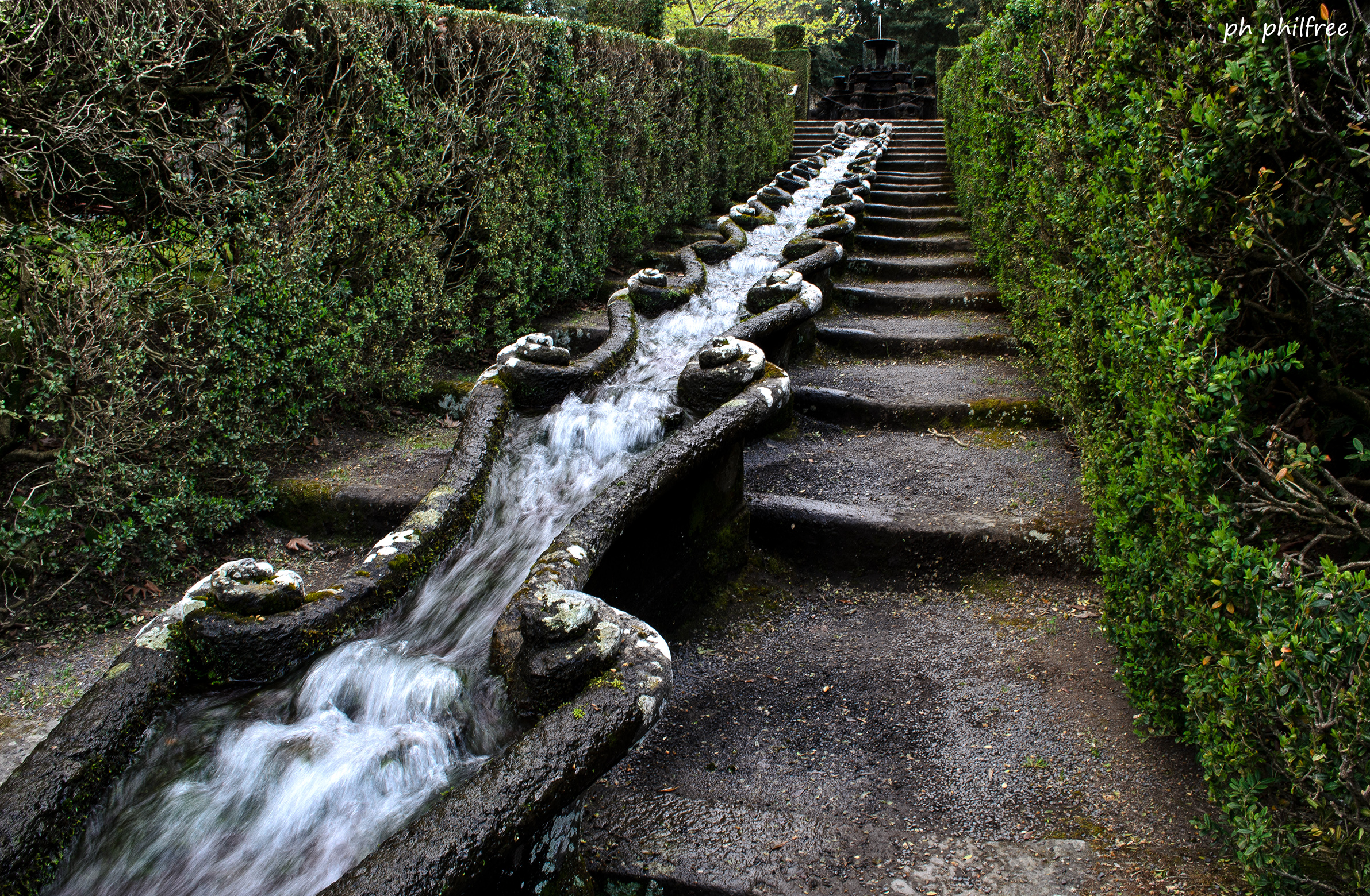 Fountains of Villa Lante (Viterbo)