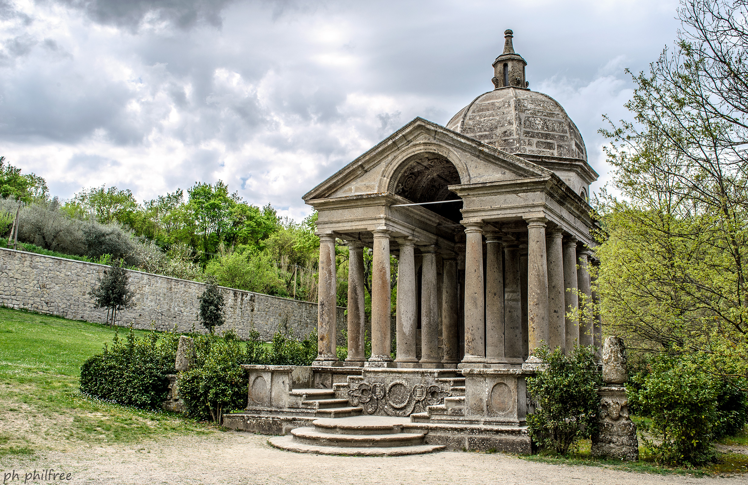 Bomarzo - The Temple
