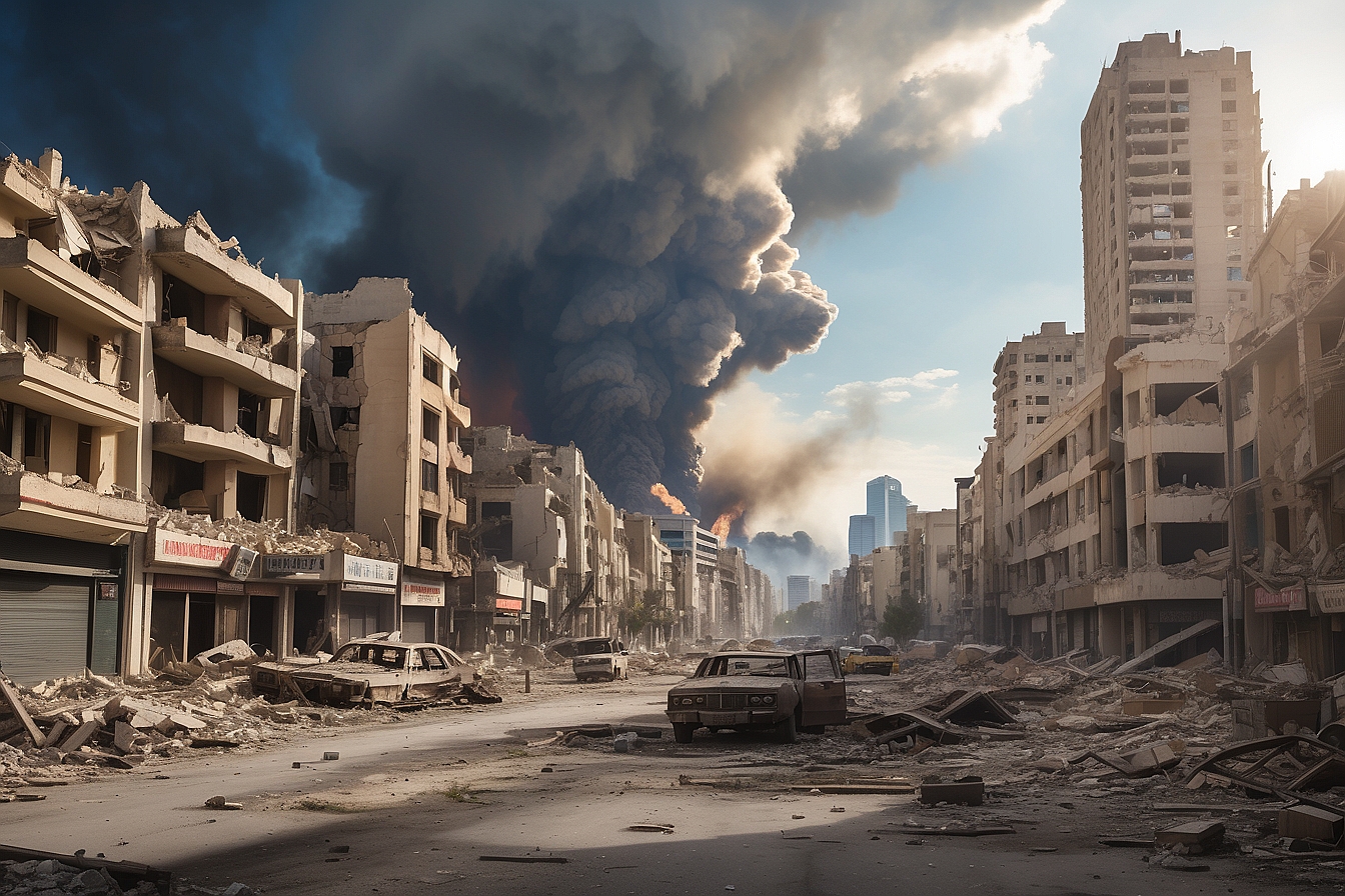 Destruction 2, AI-generated