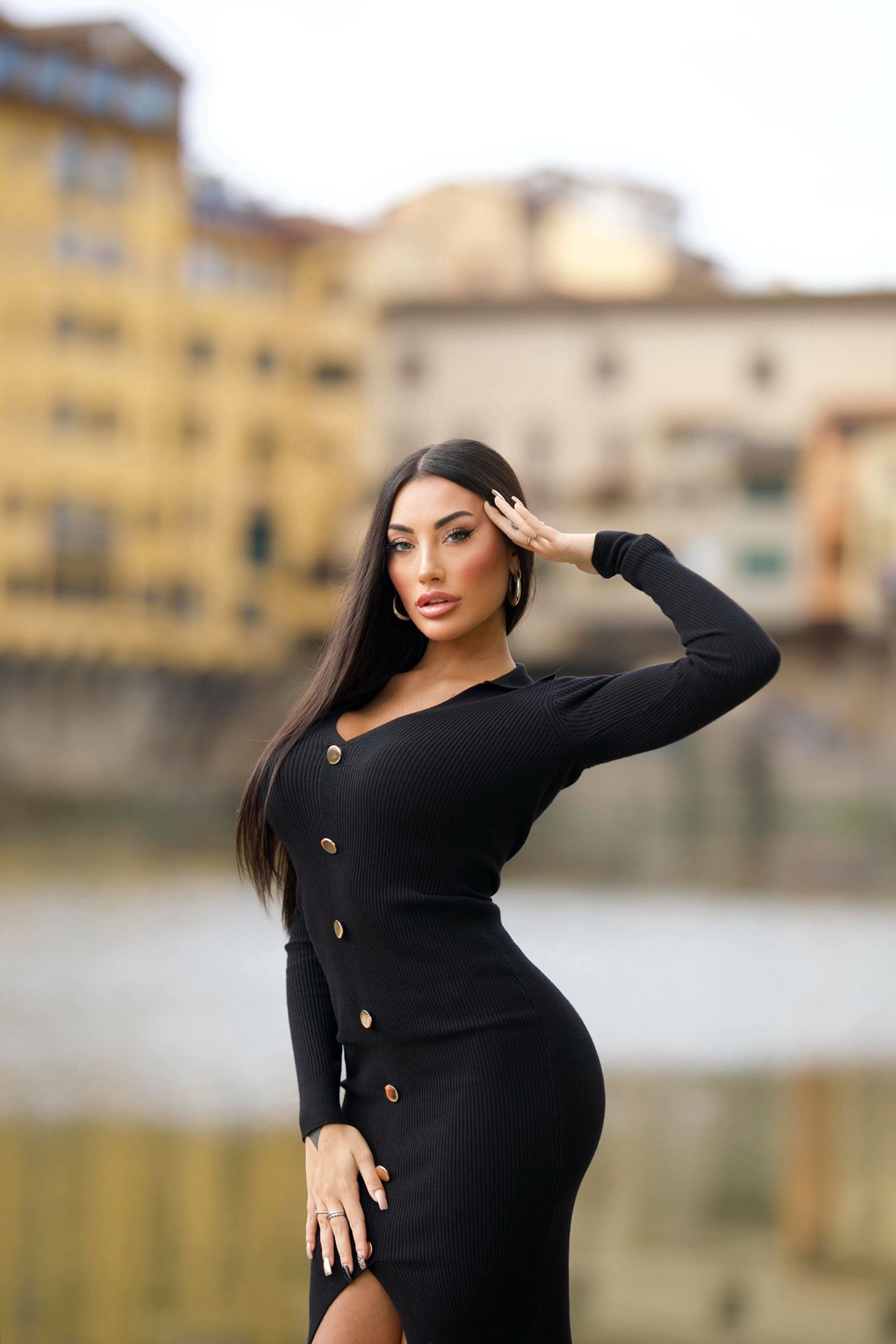 Rebecca Forzoni ed il ponte vecchio