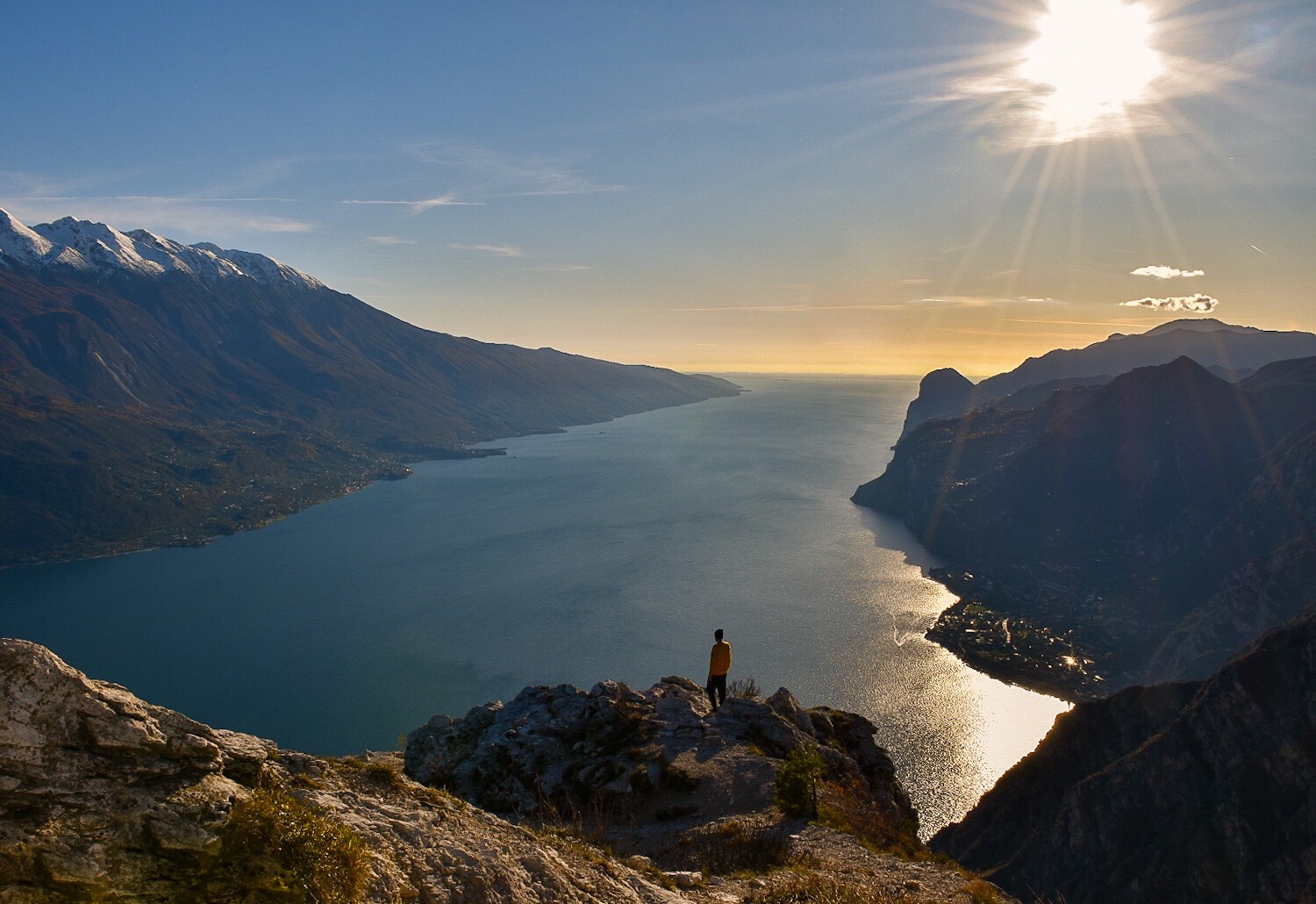 Between two shores ...