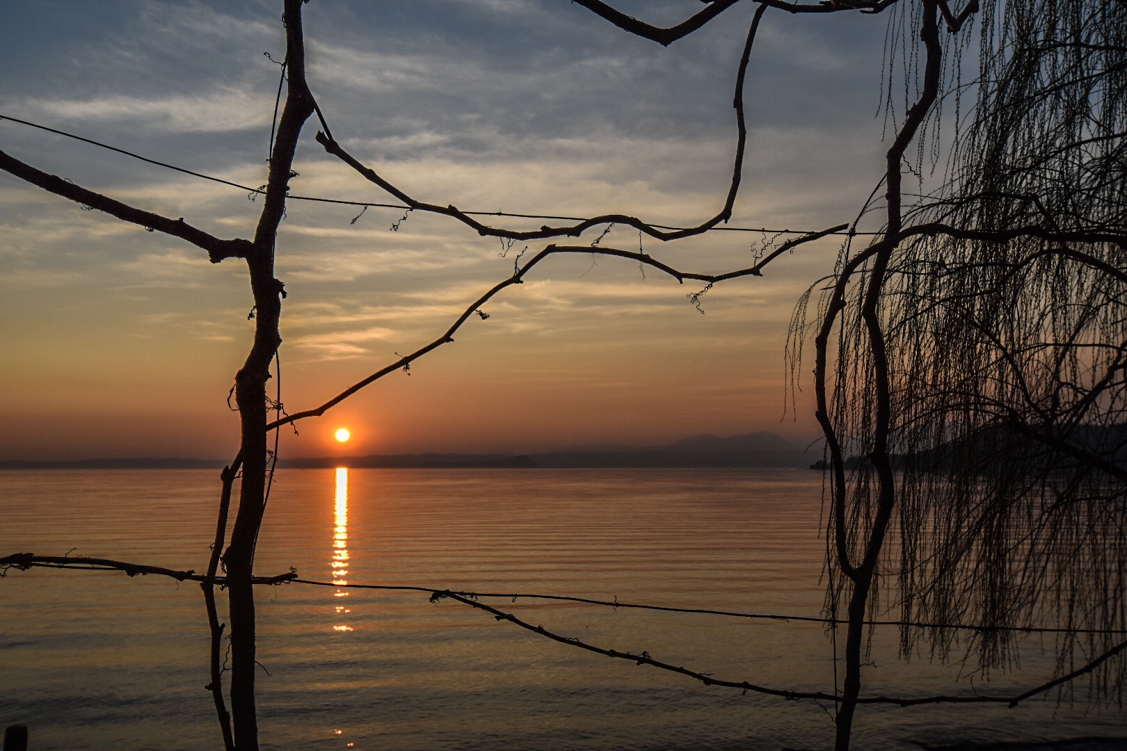 The moment of rest ...