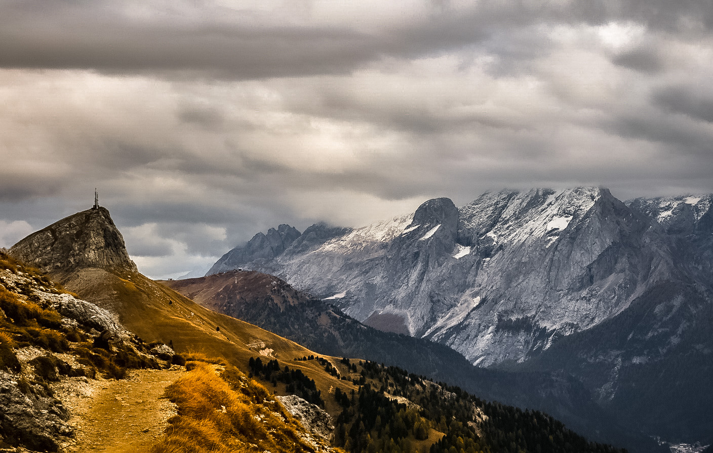Col Rodella and Marmolada
