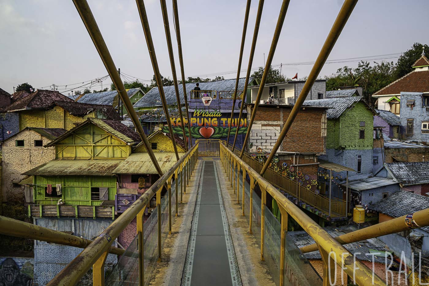Bridge over the Colorful District (Malang)