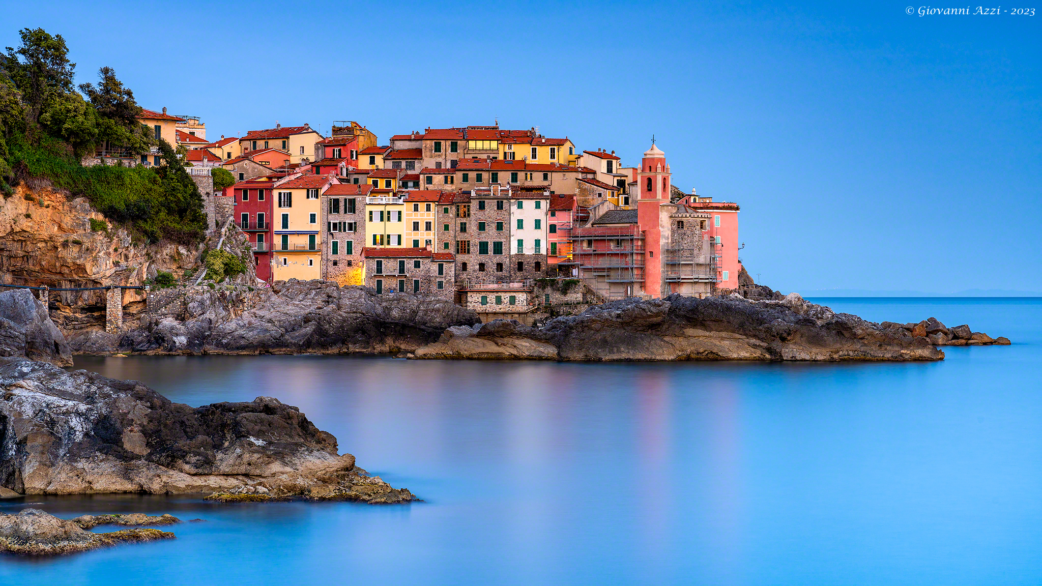 Flat calm in Tellaro