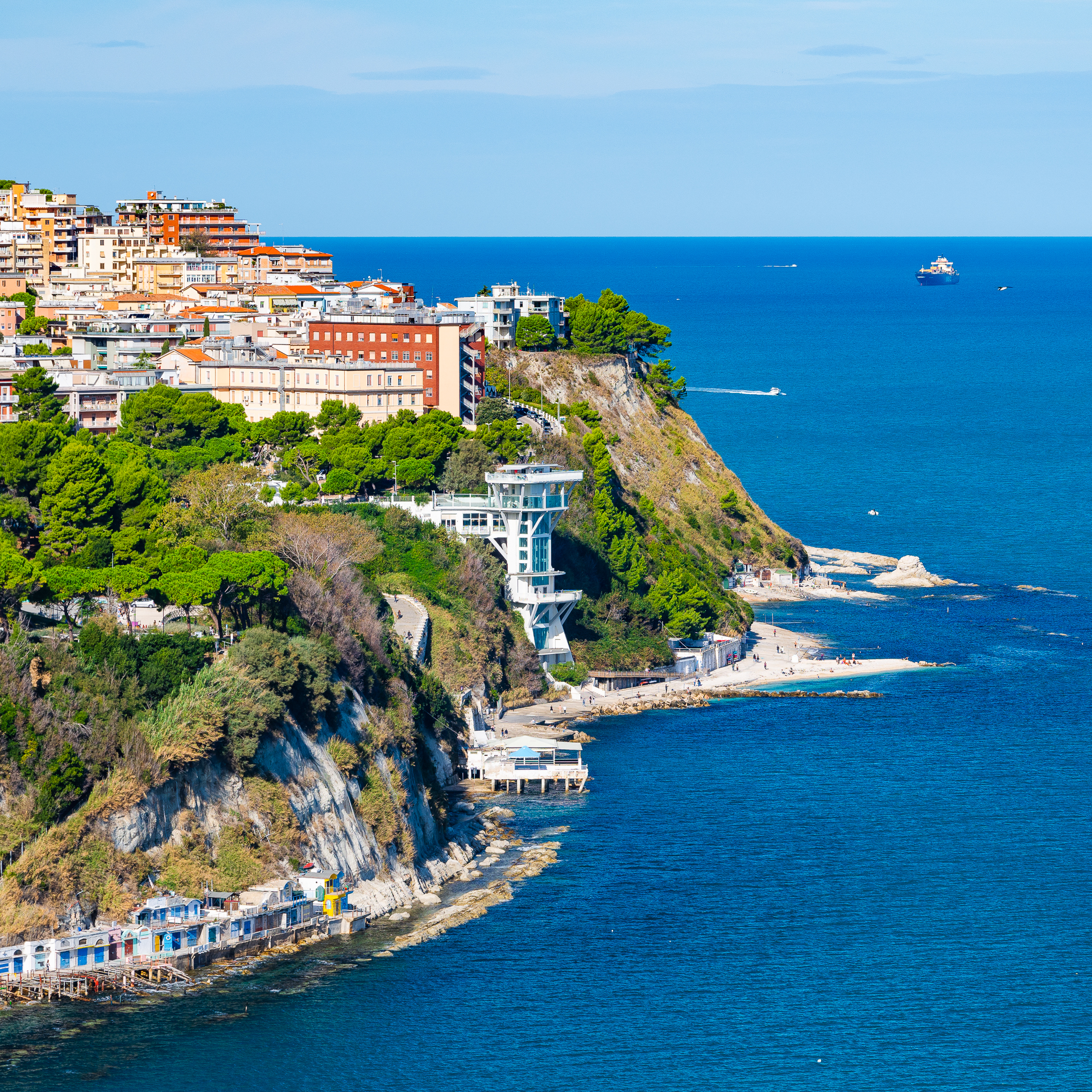 Passetto from the Scalaccia path