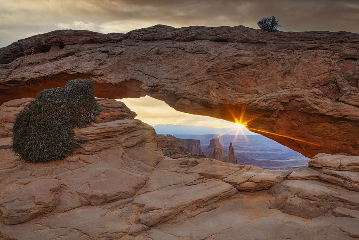 appuntamento con il sole a Mesa Arch