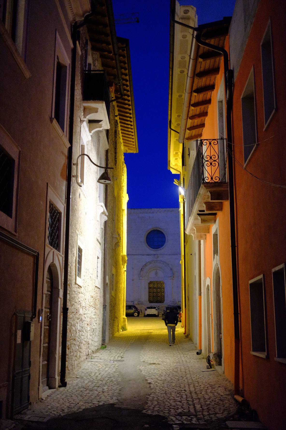 Towards St. Peter's Square, L'Aquila