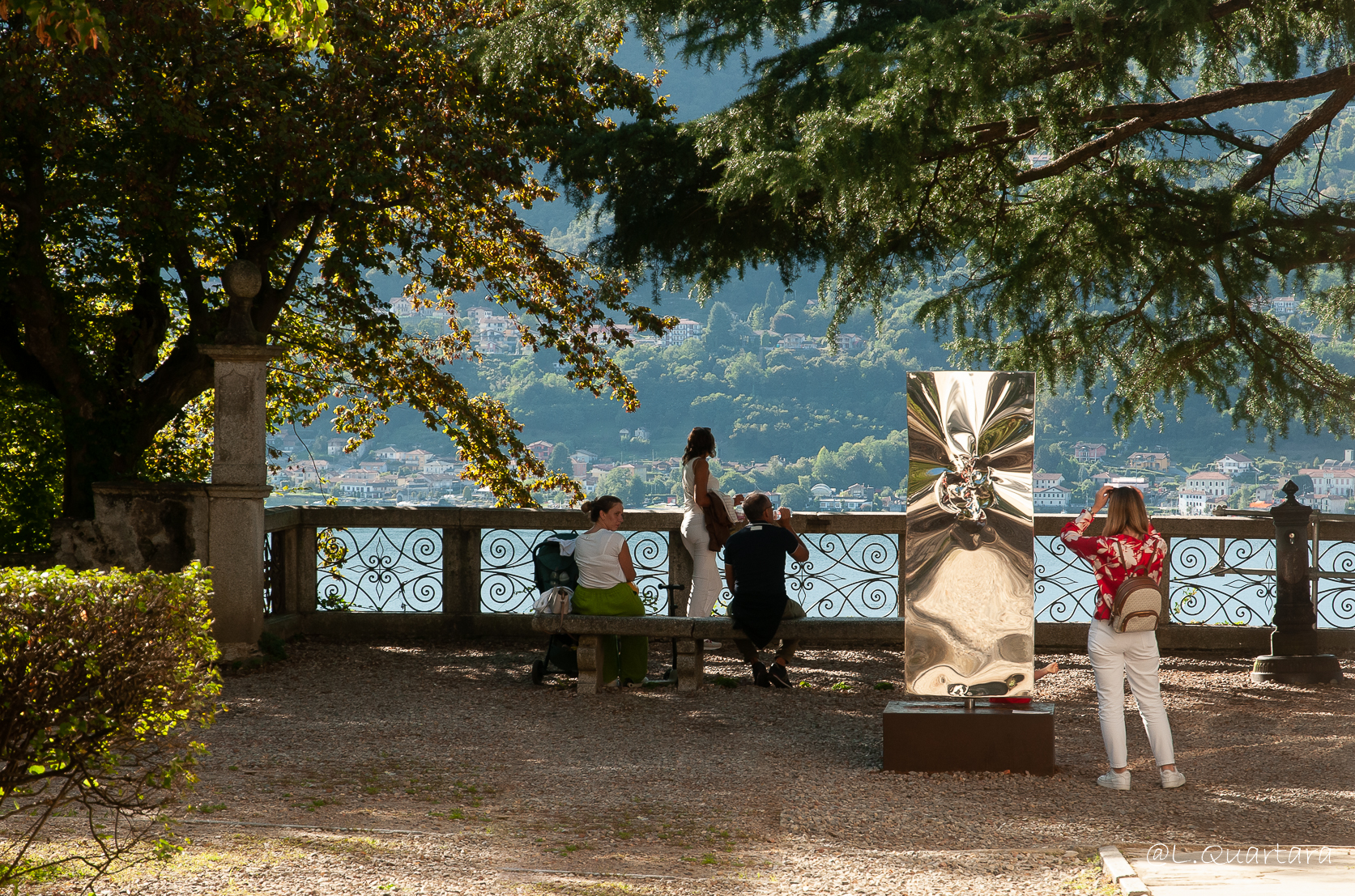 Balcony on the Island of San Giulio