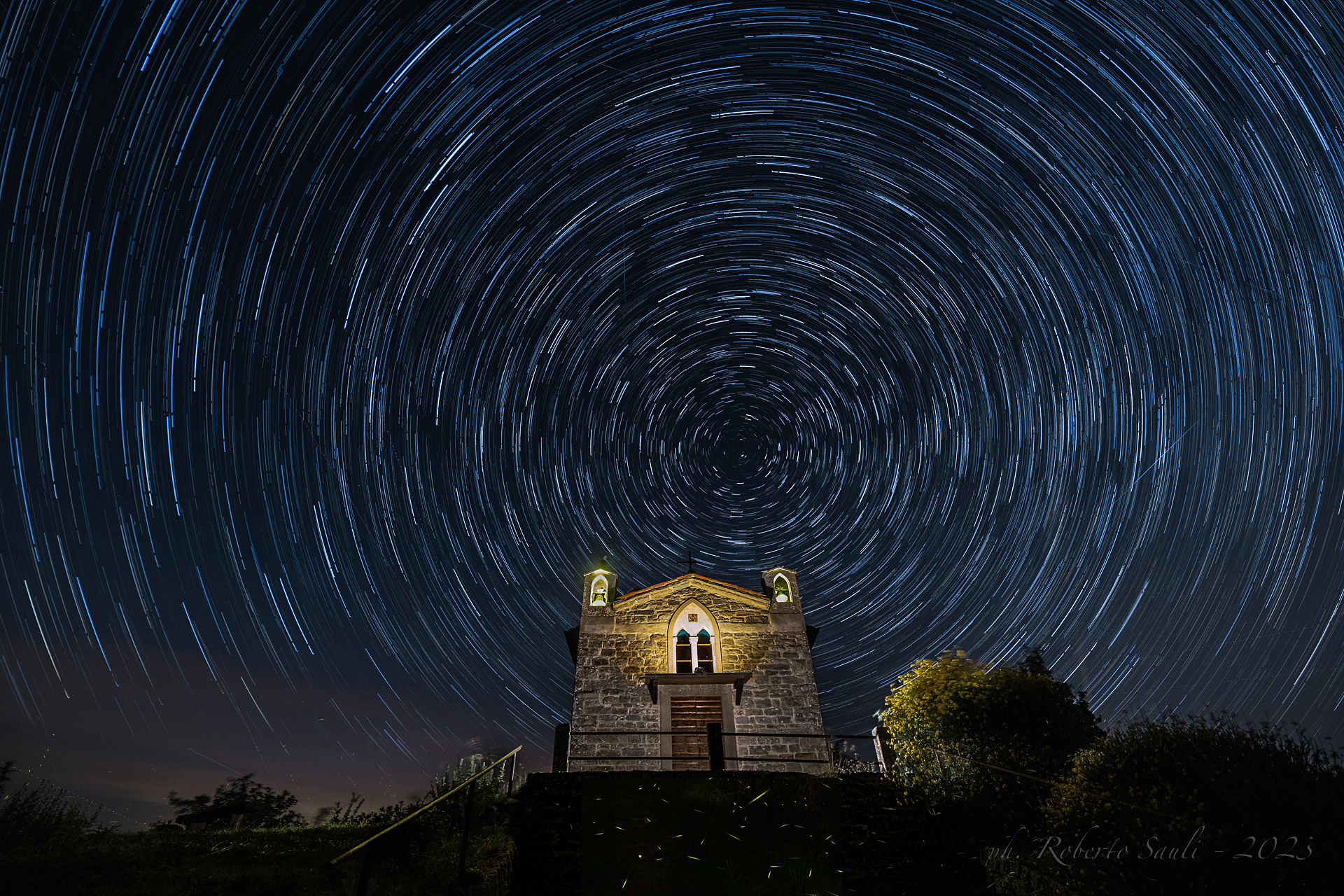 Scia di stelle, Startrail al "Castellaccio" FC