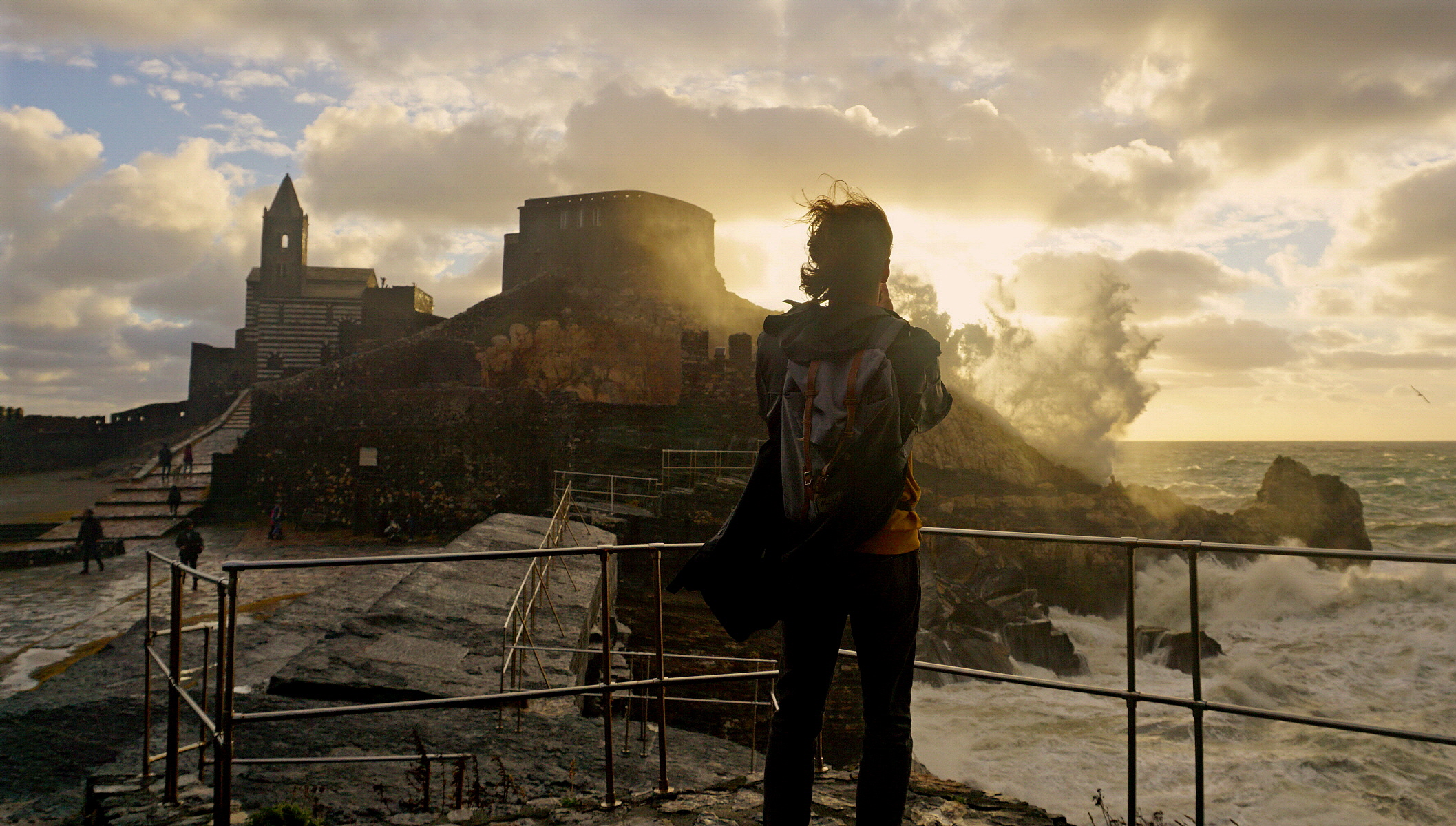 Aspettando l'onda buona!(Portovenere)