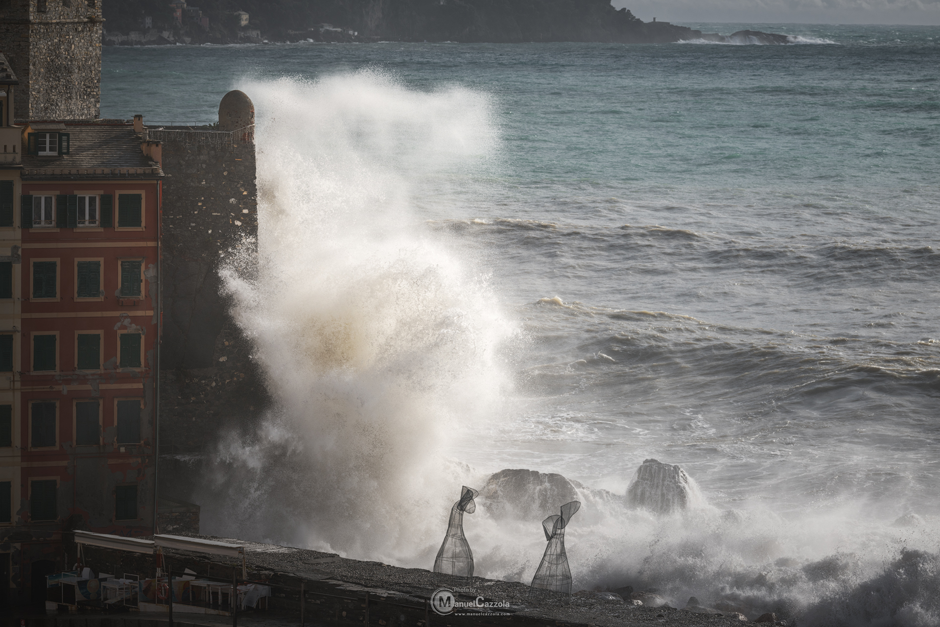 Mareggiata 3 Novembre 2023 - Camogli