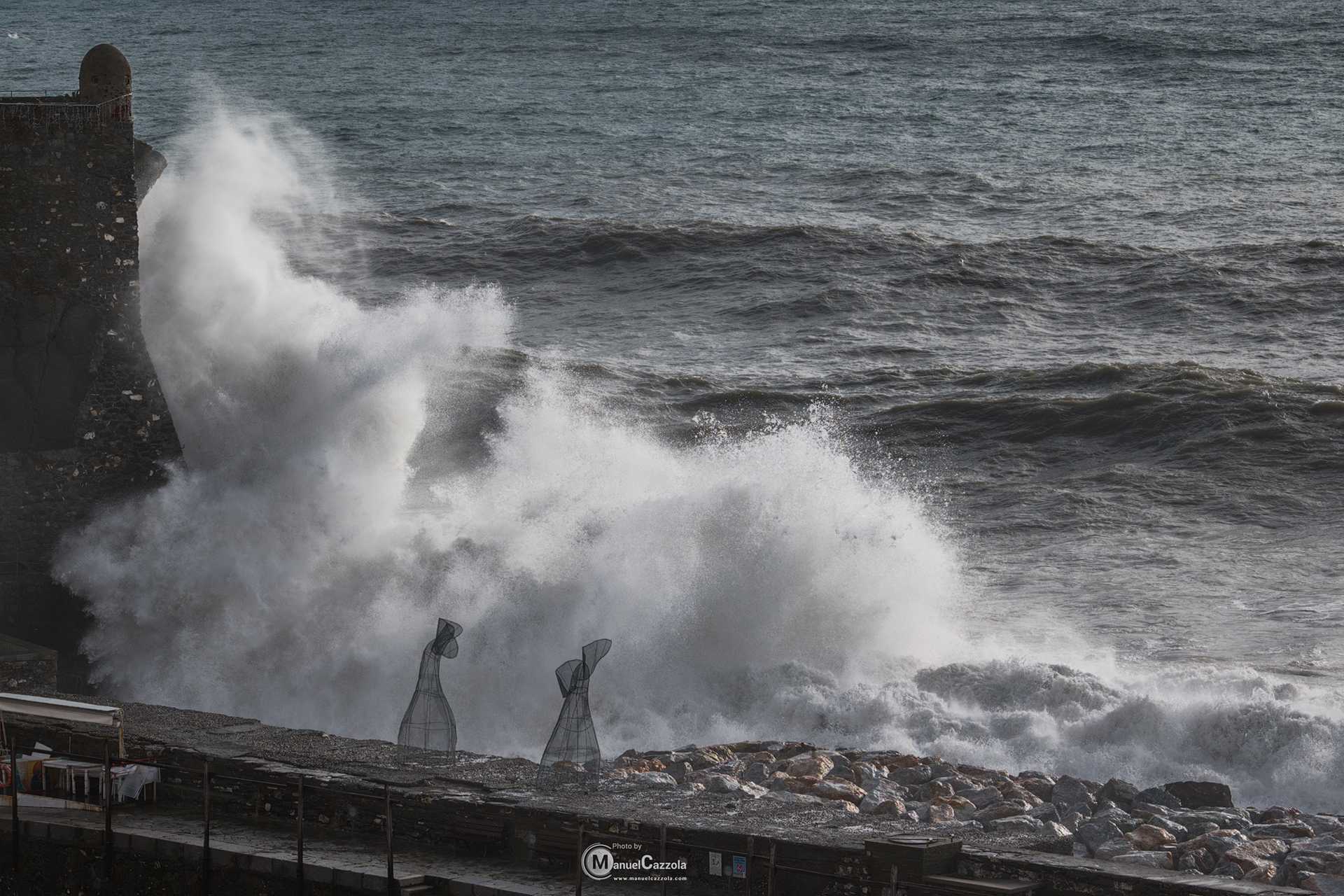 Mareggiata 3 Novembre 2023 - Camogli