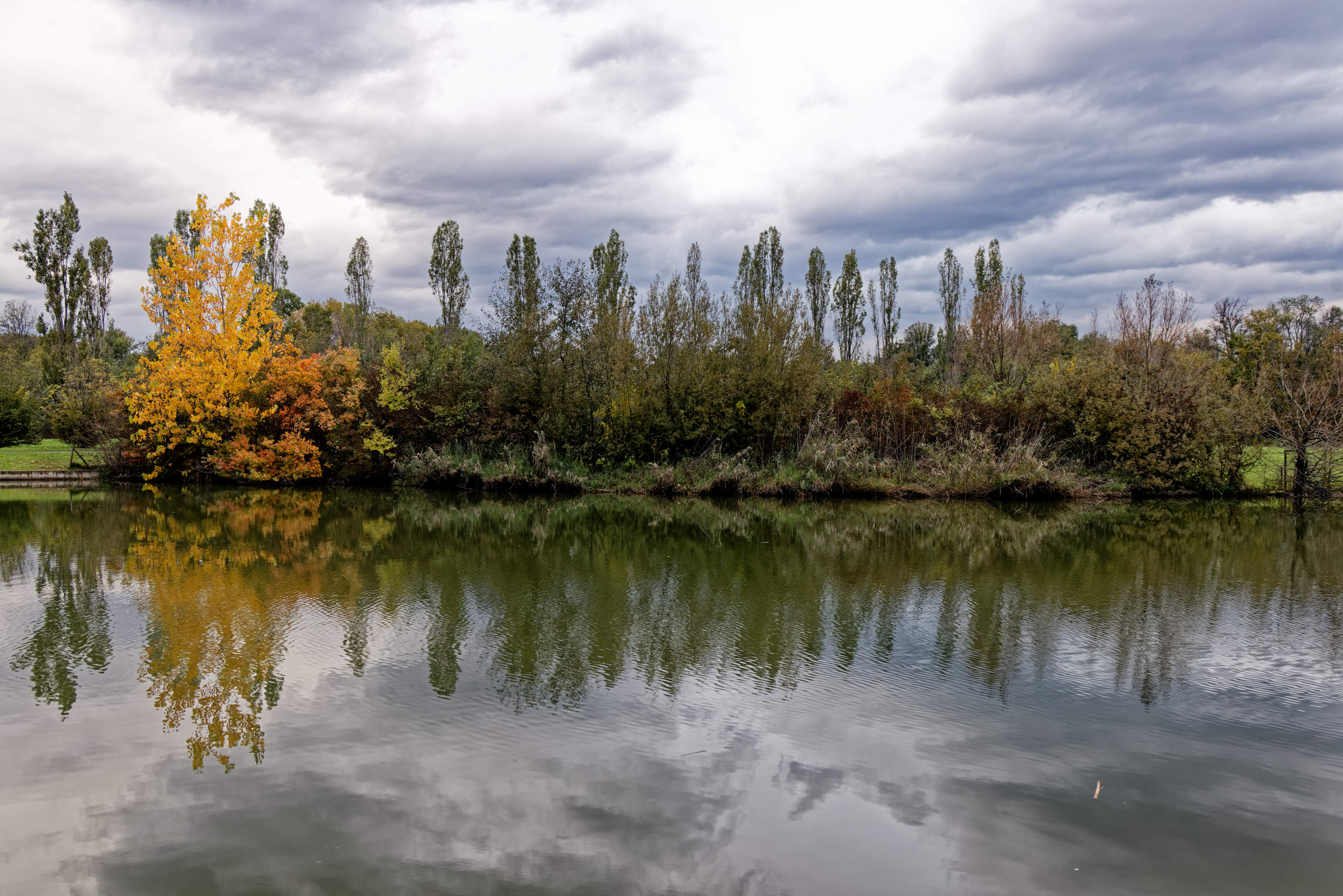 Between one storm and another