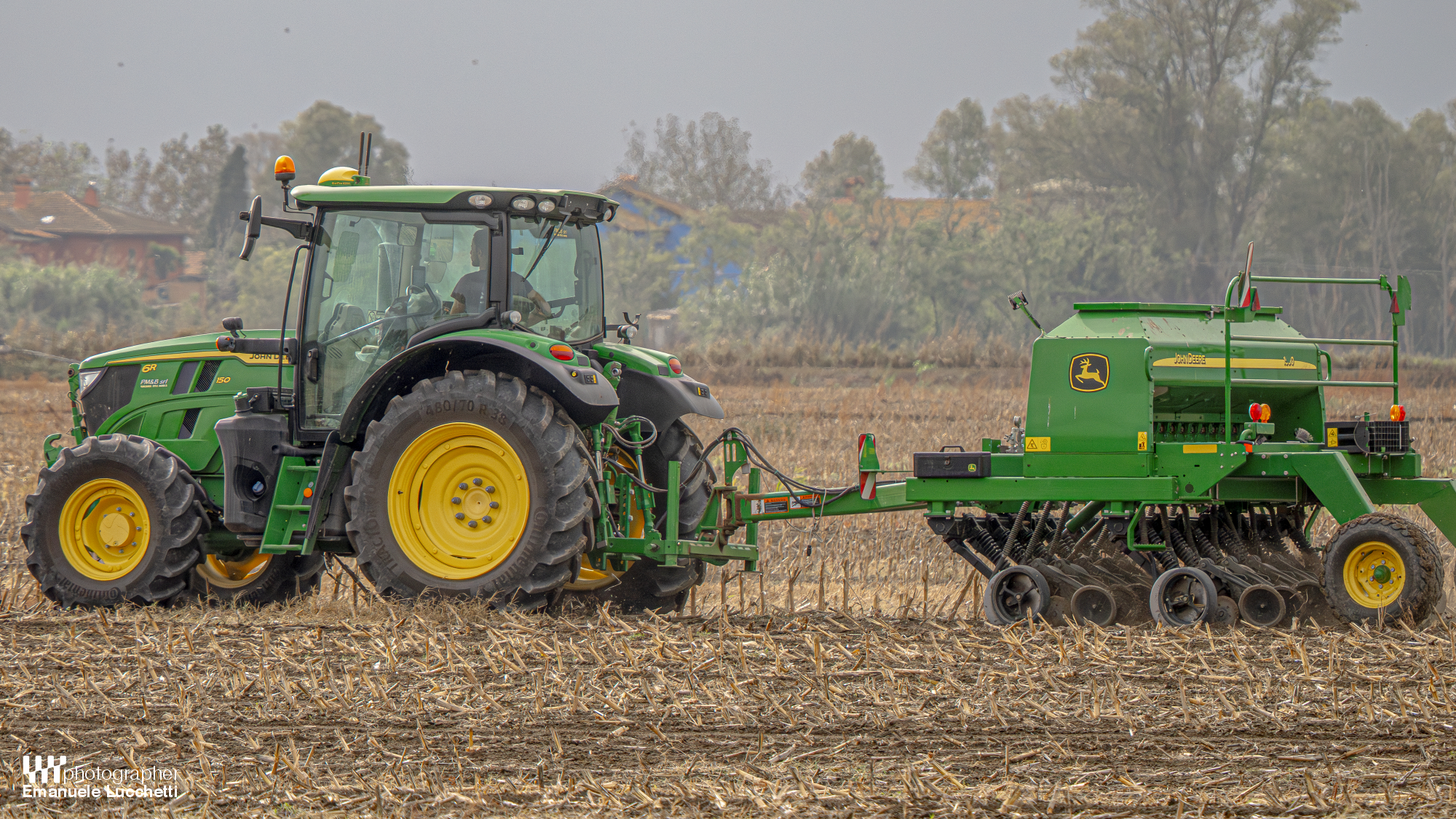 Trattore John Deere (Maccarese, RM)