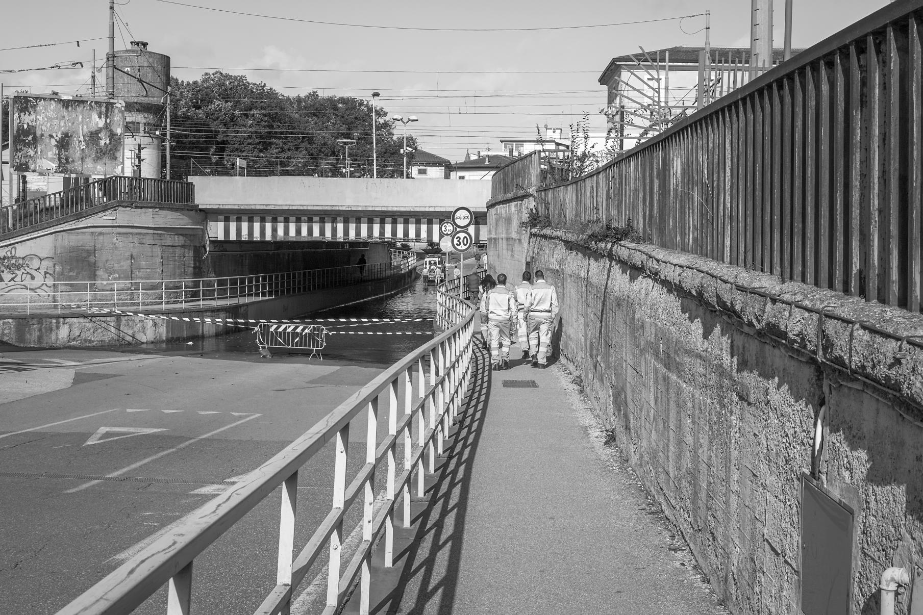 Empoli Sottopasso Fs Allagato