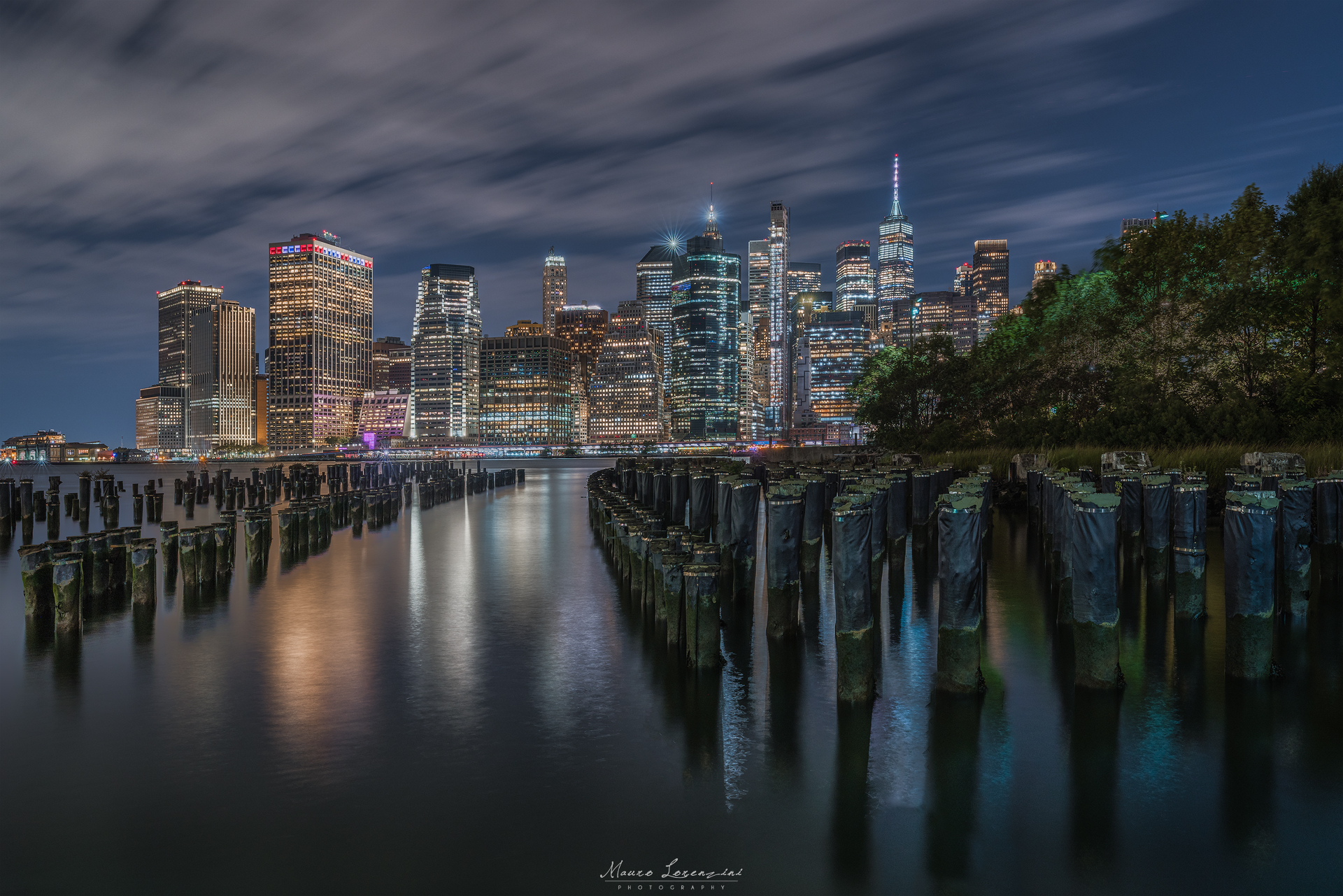 The skyline from Old Pier 1