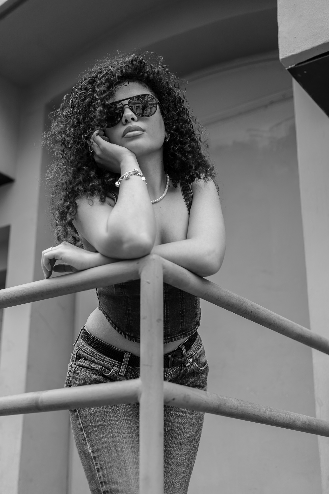 Street with my model