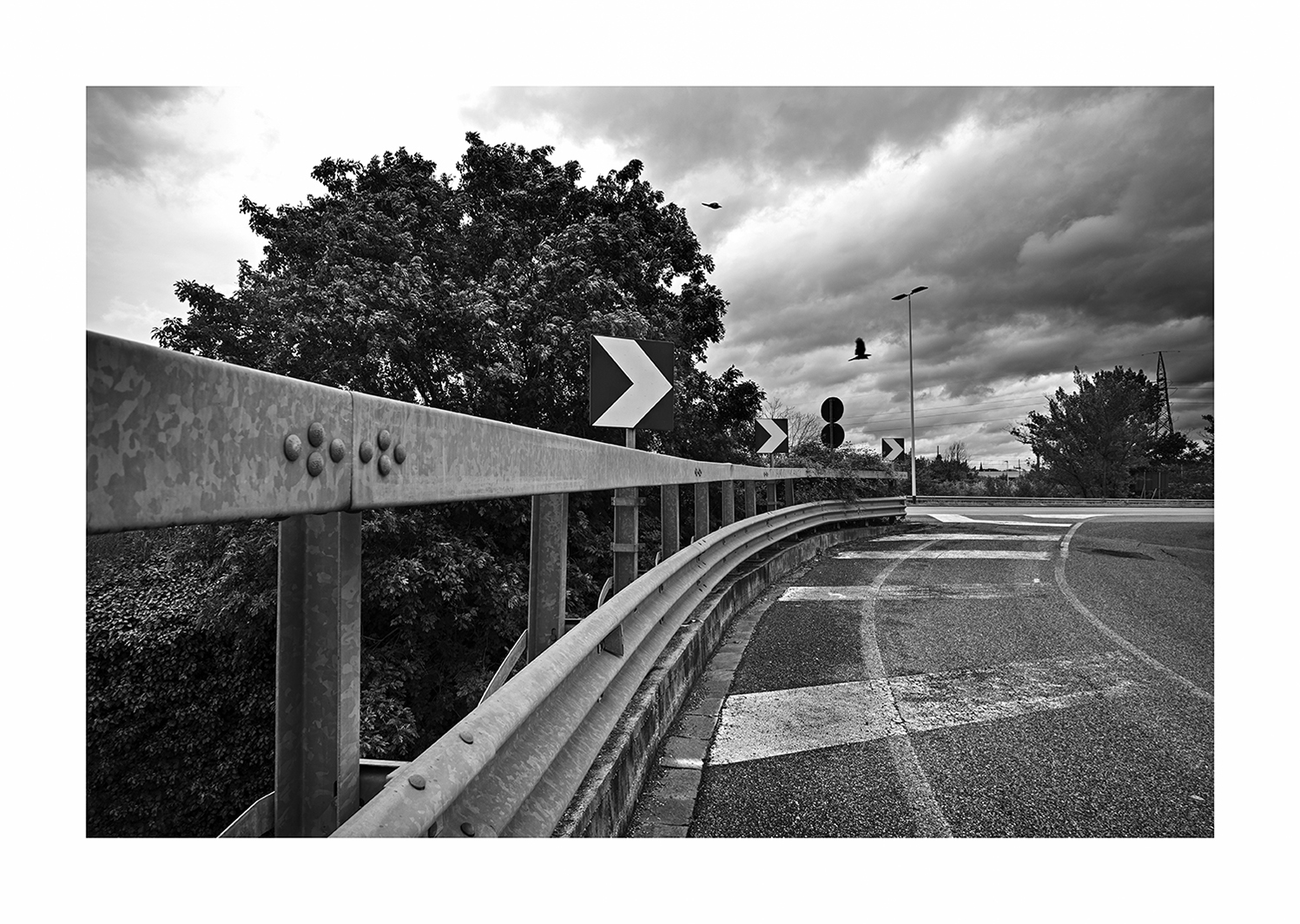 Don't go straight...