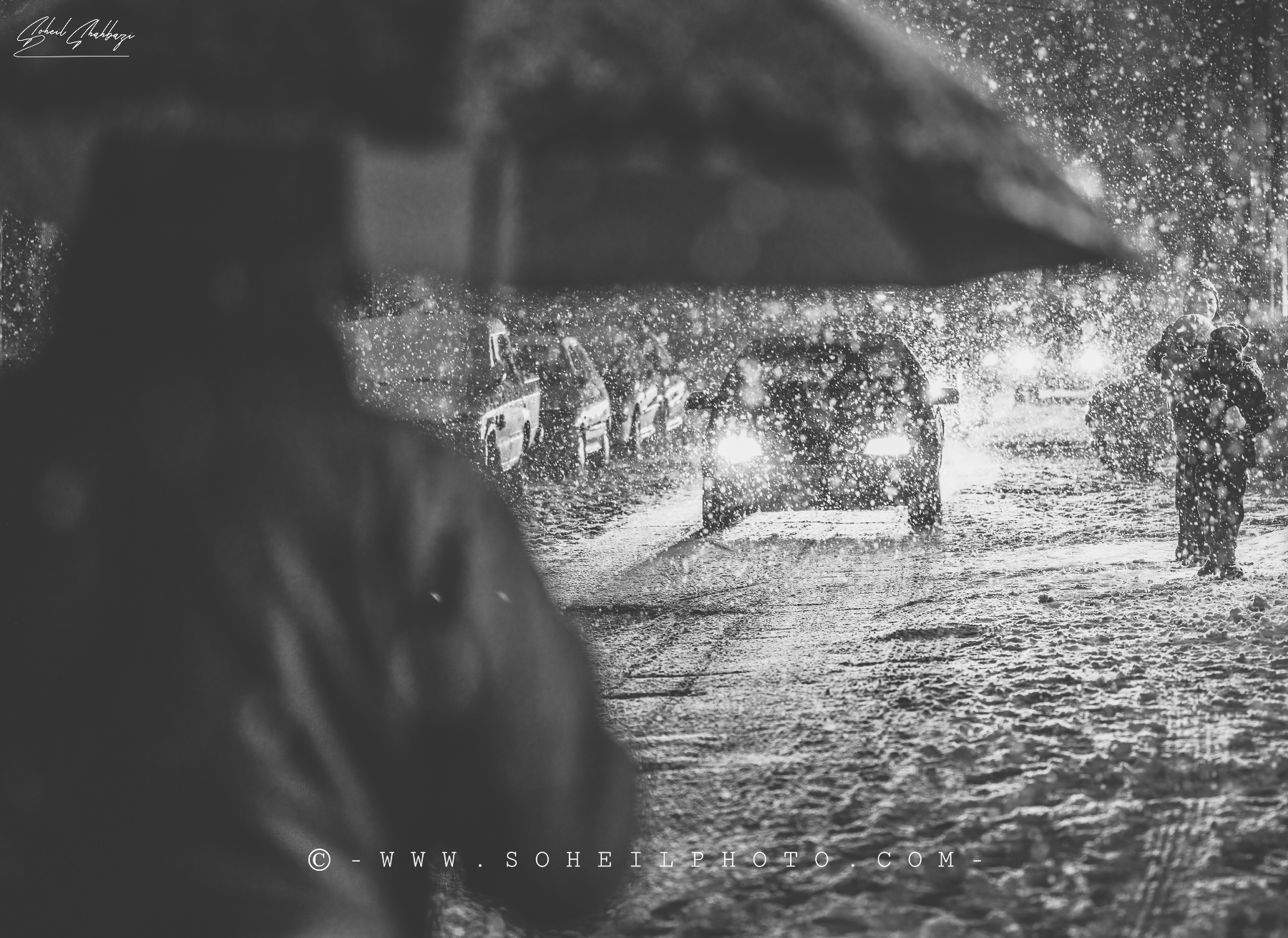 Giornata di neve a Teheran 4