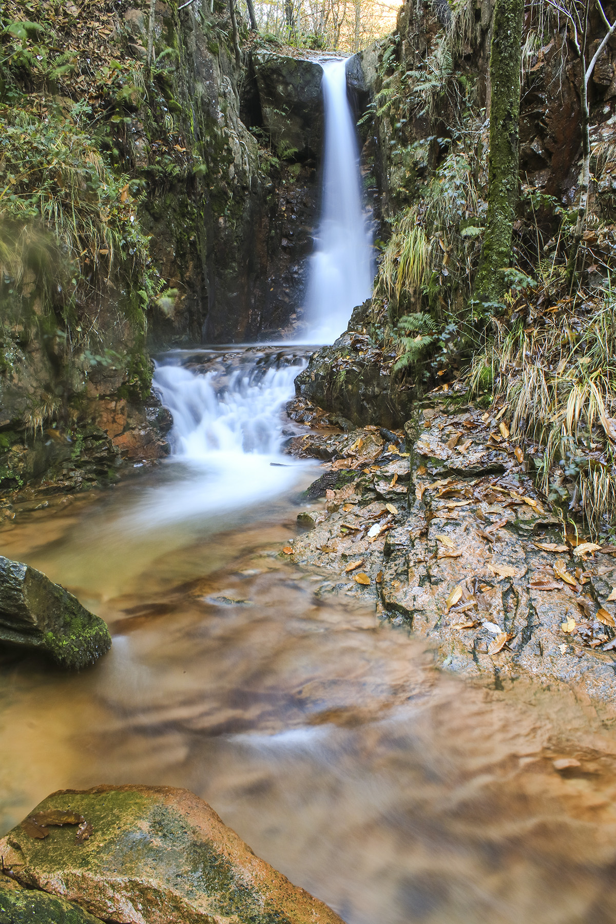Cavallizza stream waterfall