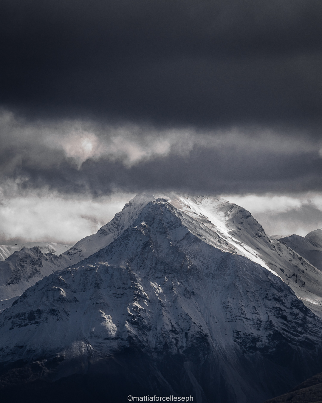 Gran Sasso in Tempesta