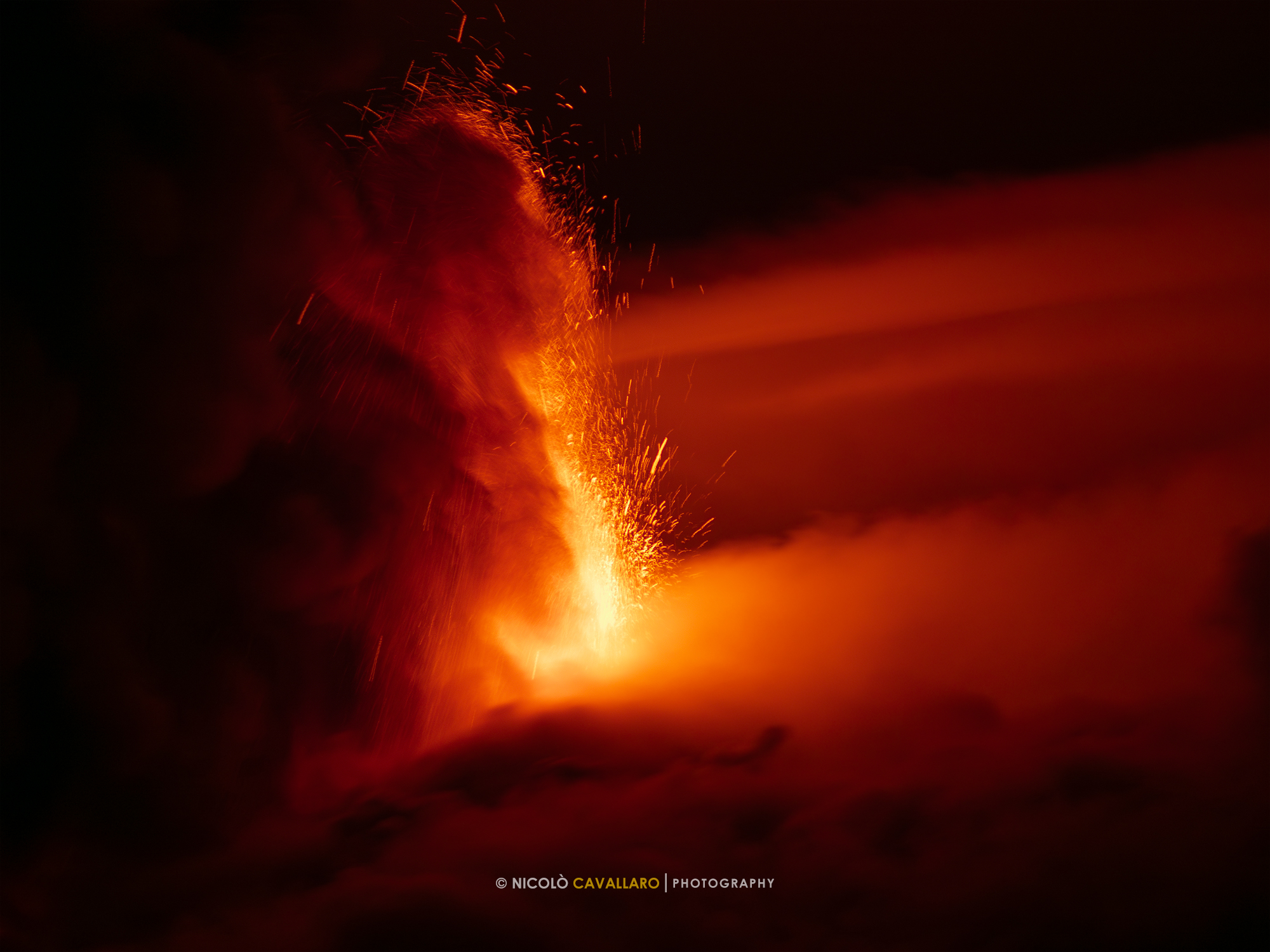 Etna - Eruzione 12 Novembre 2023