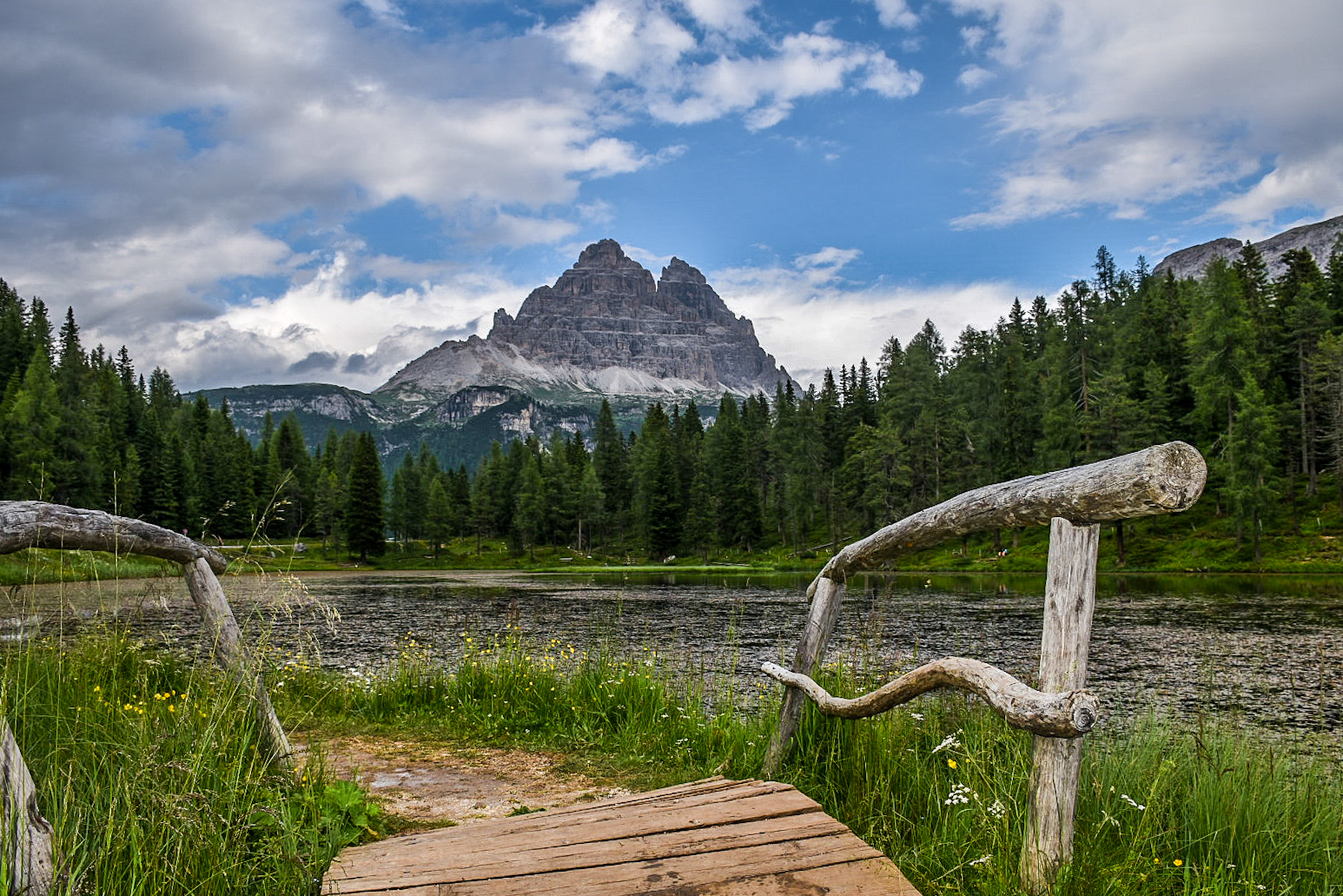 Antorno and the Three Peaks (actually two) ...