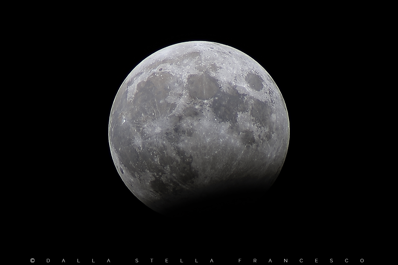 Partial lunar eclipse