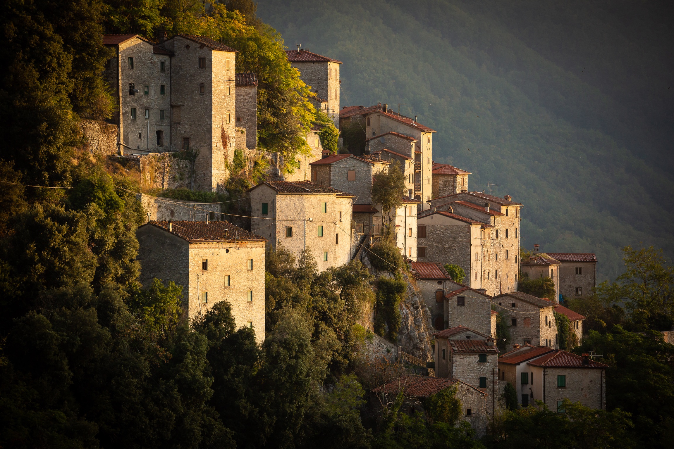 The rooftops of Lucchio