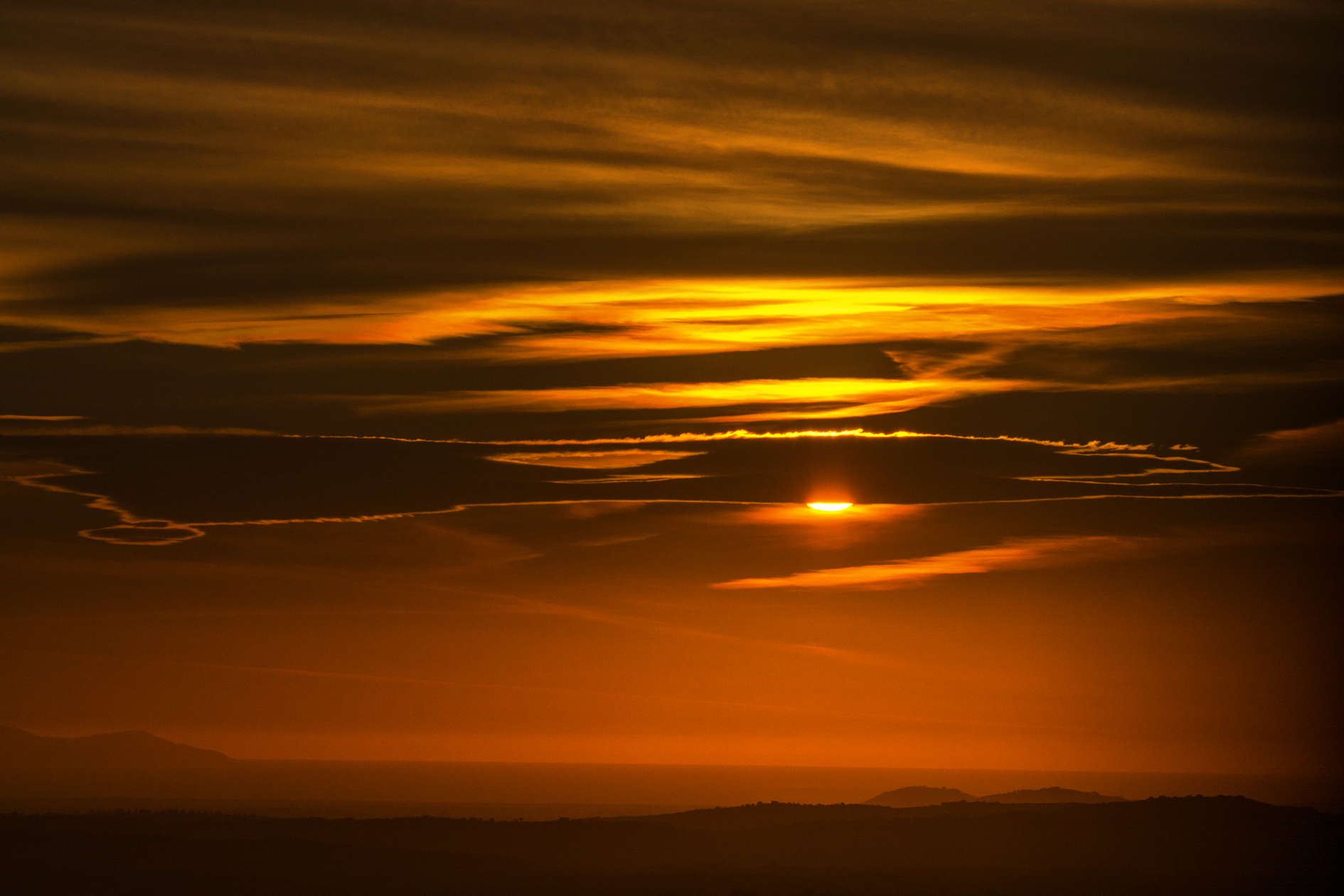 Tramonto di Maremma