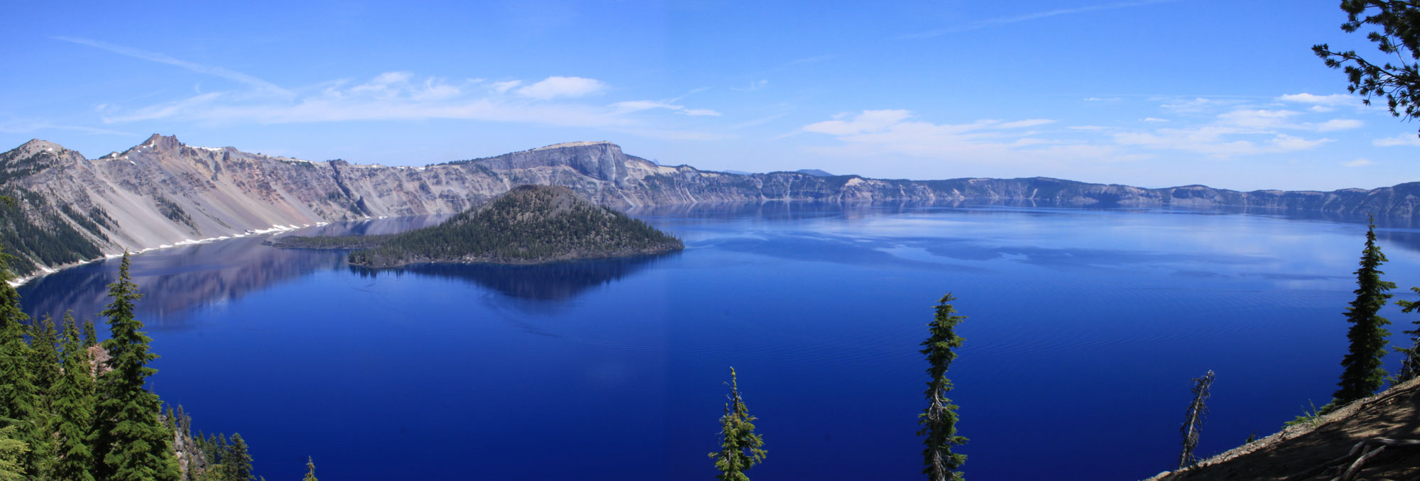 Acqua blu profondo, Crater Lake, Oregon
