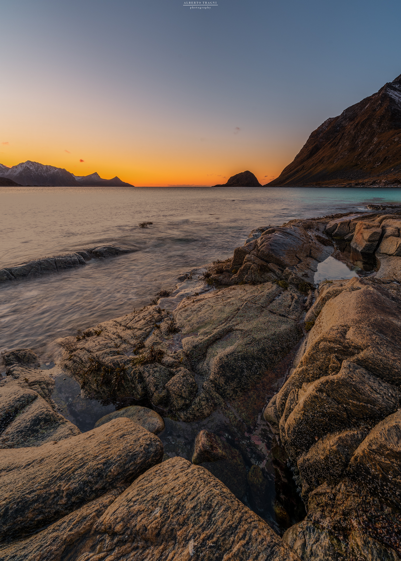 Scogli a Haukland beach